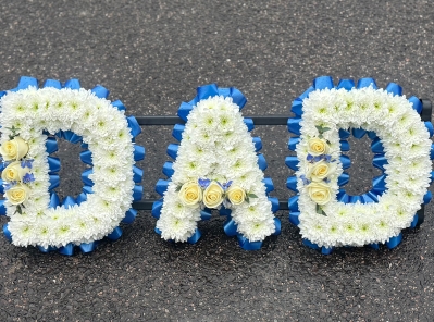 Dad Tribute   White & Blue