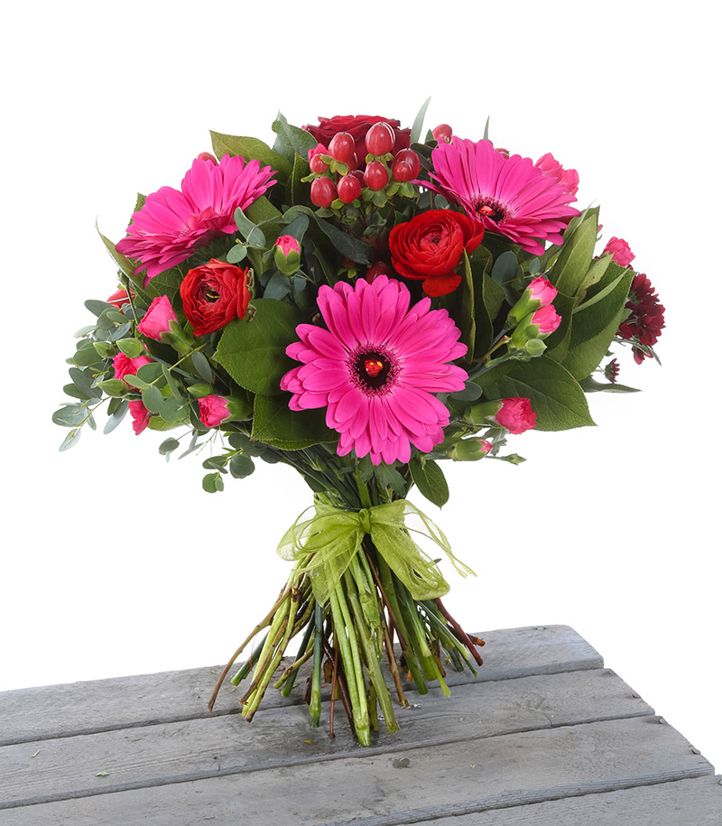 Florist Choice Red & Pink Bouquet