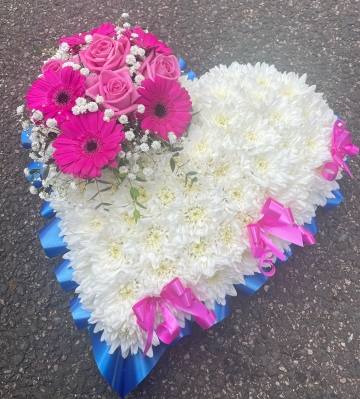 Blue & Pink Heart Tribute