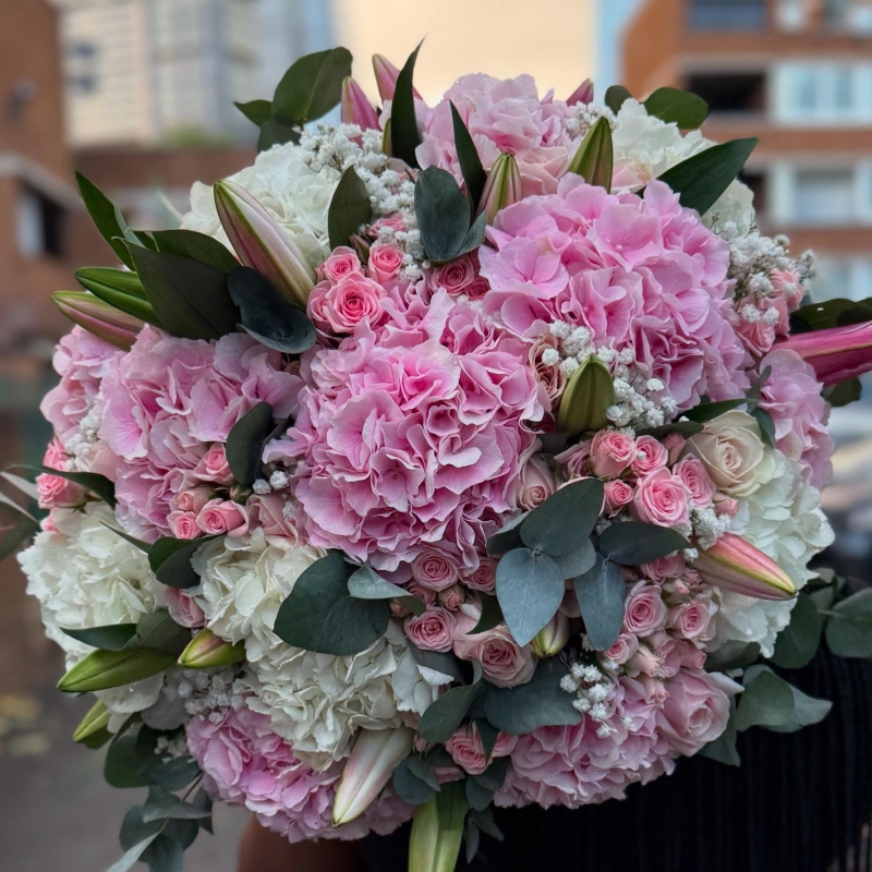 Blush and Ivory