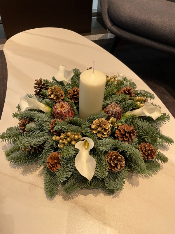 Calla Lily Table Arrangement