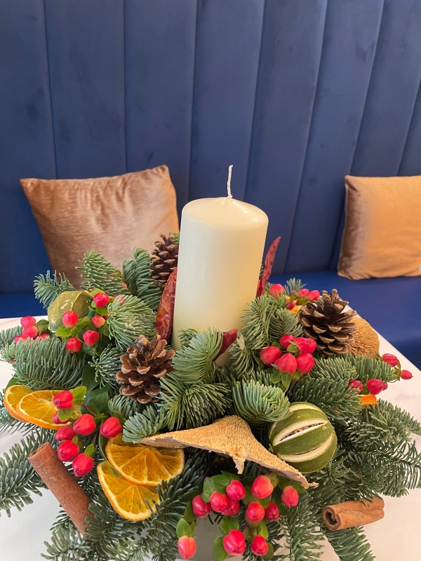 Christmas Table Centrepiece