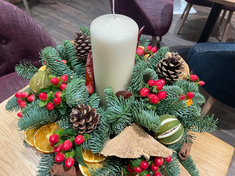 Christmas Table Centrepiece