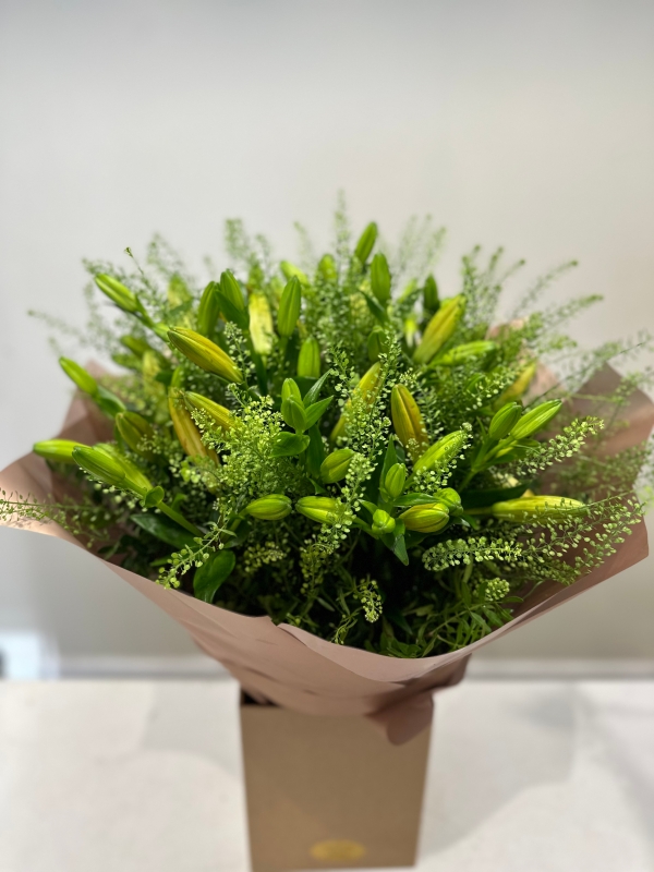 Orange Lilies x Penny Cress