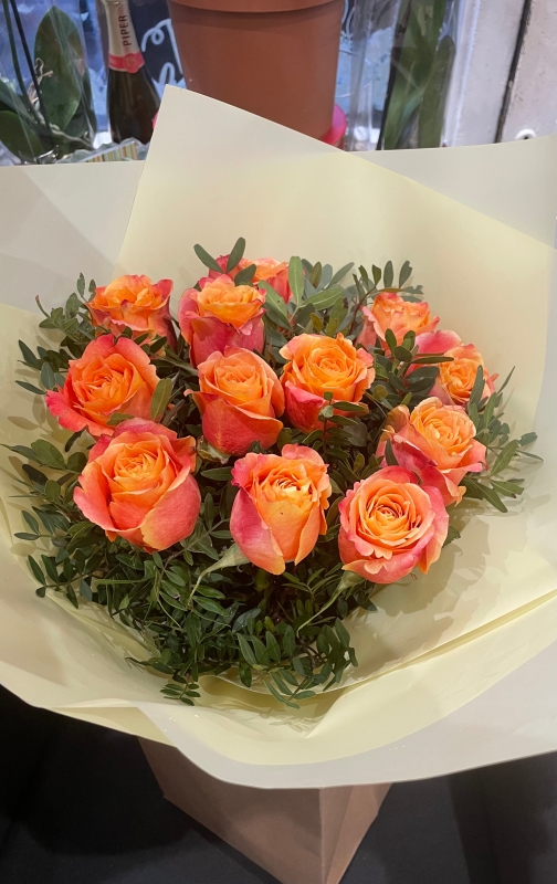 Orange Roses Bouquet