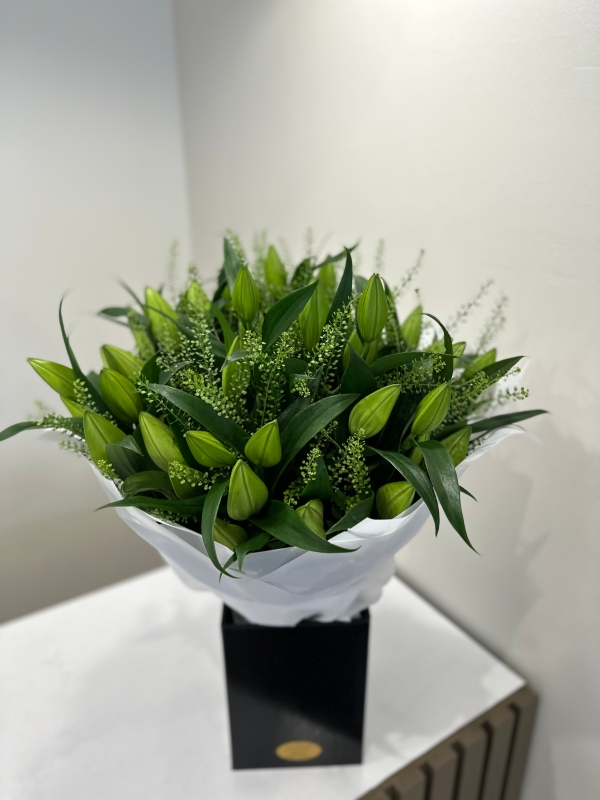 White Lilies x Penny Cress