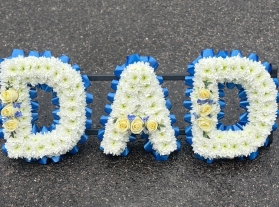 Dad Tribute   White & Blue