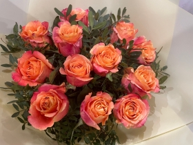 Orange Roses Bouquet