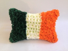 Irish Flag Pillow Tribute