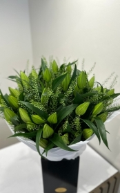 White Lilies x Penny Cress